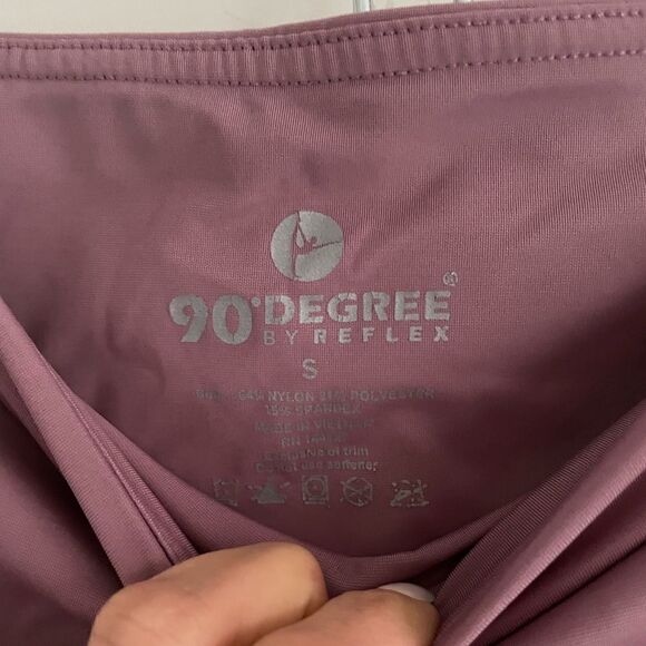 90 degree by reflex pink Leggins - Picture 3 of 6
